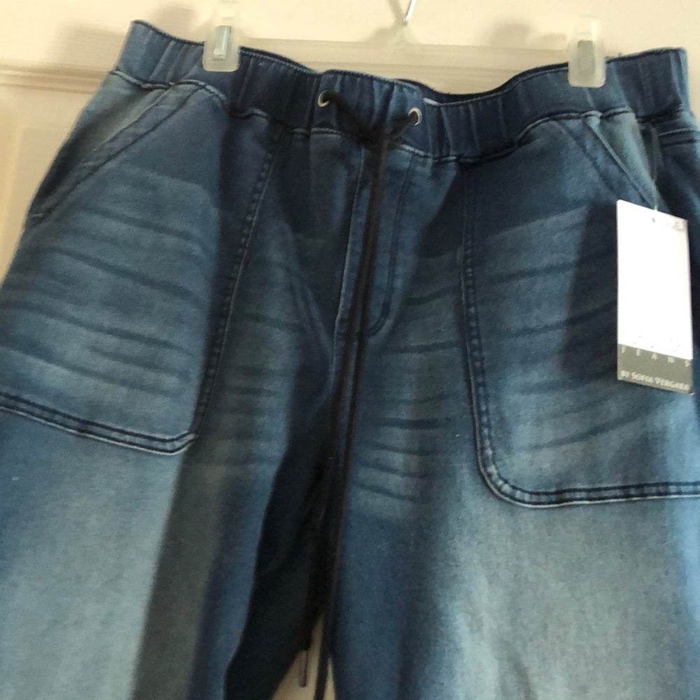 Sofia Vergara NWT denim joggers
